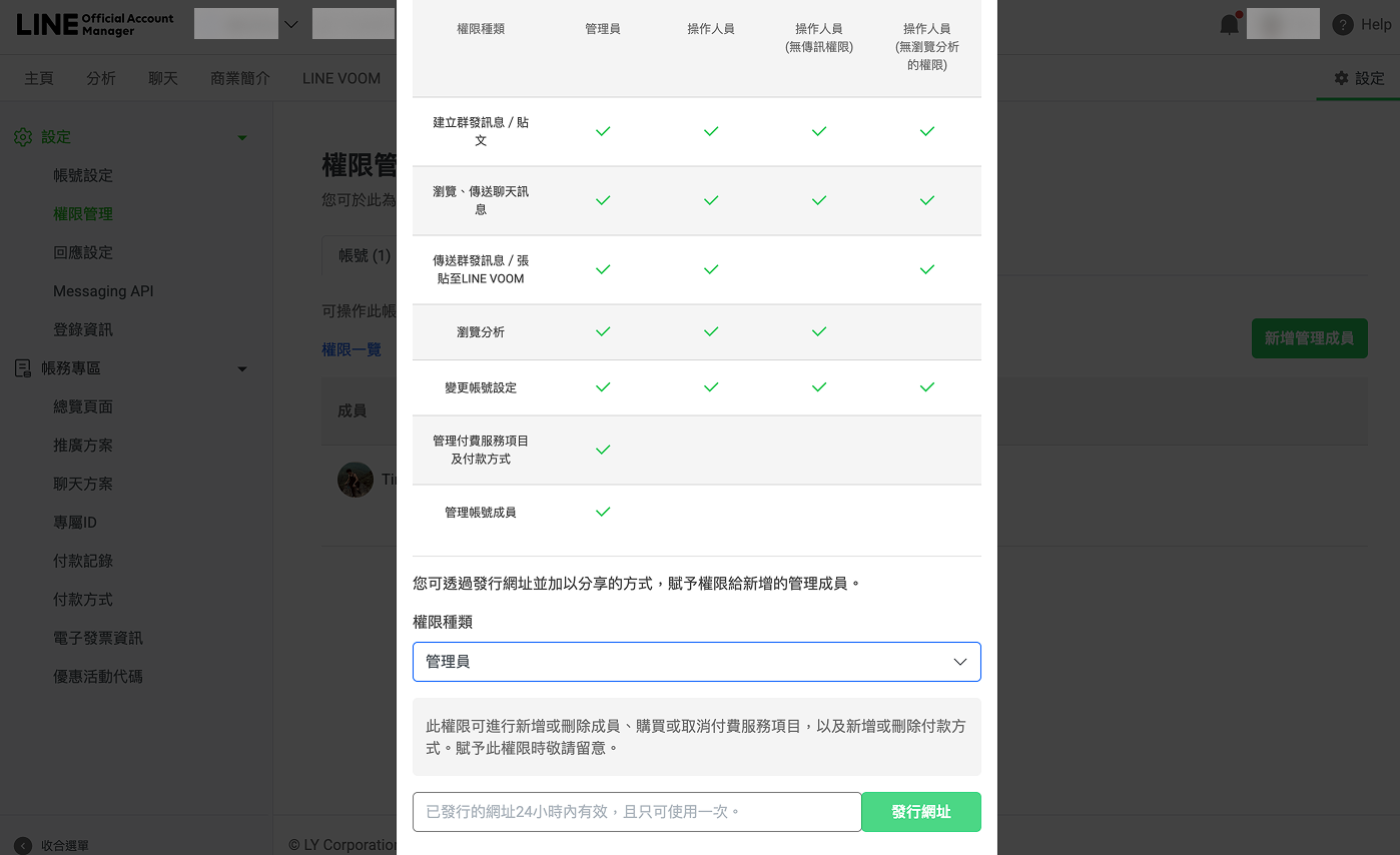 電腦版步驟五:點發行網址